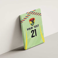 Bolivia Football Custom Canvas Wall Art Wiphala Flag Pattern Spirit