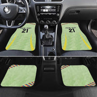 Bolivia Football Custom Car Mats Wiphala Flag Pattern Spirit