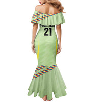 Bolivia Football Custom Family Matching Mermaid Dress and Hawaiian Shirt Wiphala Flag Pattern Spirit