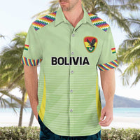 Bolivia Football Custom Hawaiian Shirt Wiphala Flag Pattern Spirit
