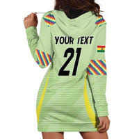 Bolivia Football Custom Hoodie Dress Wiphala Flag Pattern Spirit