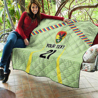 Bolivia Football Custom Quilt Wiphala Flag Pattern Spirit