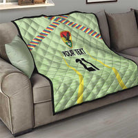 Bolivia Football Custom Quilt Wiphala Flag Pattern Spirit