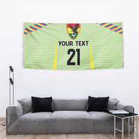 Bolivia Football Custom Tapestry Wiphala Flag Pattern Spirit