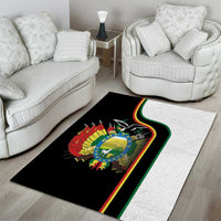 Bolivia Simple Coat of Arm Area Rug
