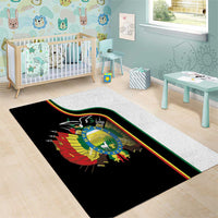 Bolivia Simple Coat of Arm Area Rug