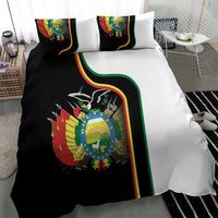 Bolivia Simple Coat of Arm Bedding Set