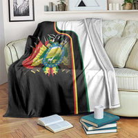 Bolivia Simple Coat of Arm Blanket