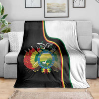 Bolivia Simple Coat of Arm Blanket