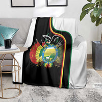 Bolivia Simple Coat of Arm Blanket
