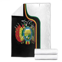 Bolivia Simple Coat of Arm Blanket