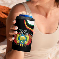 Bolivia Simple Coat of Arm 4 in 1 Can Cooler Tumbler