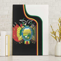 Bolivia Simple Coat of Arm Canvas Wall Art