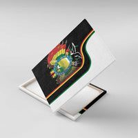 Bolivia Simple Coat of Arm Canvas Wall Art