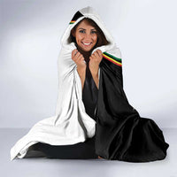 Bolivia Simple Coat of Arm Hooded Blanket