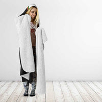 Bolivia Simple Coat of Arm Hooded Blanket