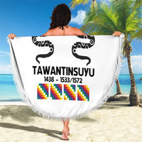 Inca Empire Tawantinsuyu Beach Blanket Realm of the Four Parts