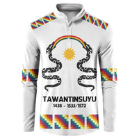 Inca Empire Tawantinsuyu Button Sweatshirt Realm of the Four Parts