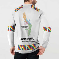Inca Empire Tawantinsuyu Button Sweatshirt Realm of the Four Parts