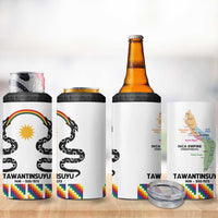 Inca Empire Tawantinsuyu 4 in 1 Can Cooler Tumbler Realm of the Four Parts