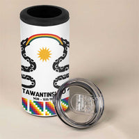 Inca Empire Tawantinsuyu 4 in 1 Can Cooler Tumbler Realm of the Four Parts