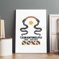 Inca Empire Tawantinsuyu Canvas Wall Art Realm of the Four Parts