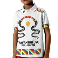 Inca Empire Tawantinsuyu Kid Polo Shirt Realm of the Four Parts