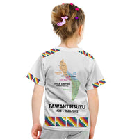 Inca Empire Tawantinsuyu Kid T Shirt Realm of the Four Parts