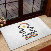 Inca Empire Tawantinsuyu Rubber Doormat Realm of the Four Parts