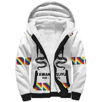 Inca Empire Tawantinsuyu Sherpa Hoodie Realm of the Four Parts