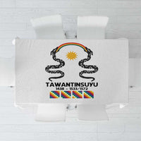 Inca Empire Tawantinsuyu Tablecloth Realm of the Four Parts