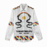 Inca Empire Tawantinsuyu Women Casual Shirt Realm of the Four Parts