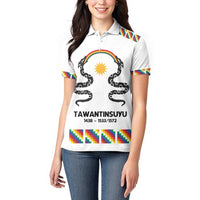 Inca Empire Tawantinsuyu Women Polo Shirt Realm of the Four Parts