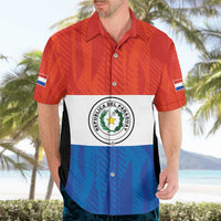 Paraguay Football Custom Hawaiian Shirt Come On Albirroja with Flag Style