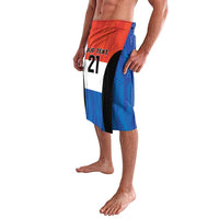 Paraguay Football Custom Lavalava Come On Albirroja with Flag Style