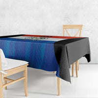 Paraguay Football Custom Tablecloth Come On Albirroja with Flag Style