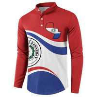 Paraguay Paz y justicia Button Sweatshirt Coat of arms of Paraguay