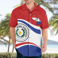 Paraguay Paz y justicia Hawaiian Shirt Coat of arms of Paraguay