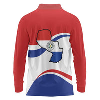 Paraguay Paz y justicia Long Sleeve Polo Shirt Coat of arms of Paraguay