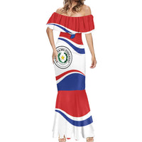 Paraguay Paz y justicia Mermaid Dress Coat of arms of Paraguay