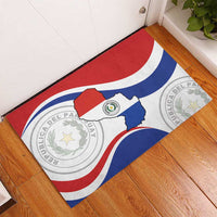 Paraguay Paz y justicia Rubber Doormat Coat of arms of Paraguay
