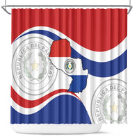 Paraguay Paz y justicia Shower Curtain Coat of arms of Paraguay