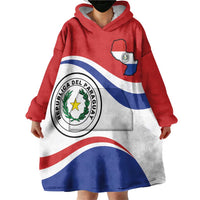 Paraguay Paz y justicia Wearable Blanket Hoodie Coat of arms of Paraguay