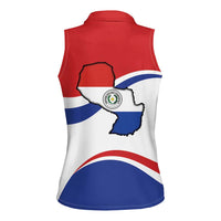 Paraguay Paz y justicia Women Sleeveless Polo Shirt Coat of arms of Paraguay