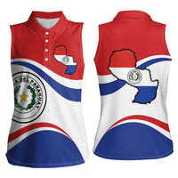 Paraguay Paz y justicia Women Sleeveless Polo Shirt Coat of arms of Paraguay