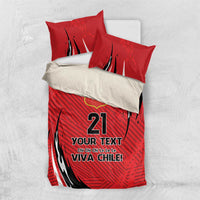 Chile Football Custom Bedding Set Chi Chi Chi Le Le Le Viva Chile