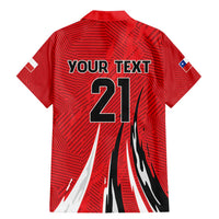 Chile Football Custom Family Matching Mermaid Dress and Hawaiian Shirt Chi Chi Chi Le Le Le Viva Chile