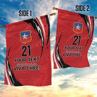 Chile Football Custom Garden Flag Chi Chi Chi Le Le Le Viva Chile