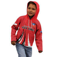 Chile Football Custom Kid Hoodie Chi Chi Chi Le Le Le Viva Chile
