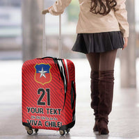 Chile Football Custom Luggage Cover Chi Chi Chi Le Le Le Viva Chile